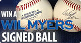 Win a Wil Myers Signed Ball