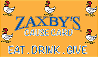 Zaxby's Cause Card
