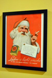 Lucky Strike Xmas Memorabilia