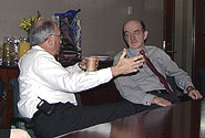 Jim Goodmon & FCC Commissioner Michael Copps