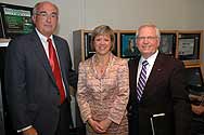 Jim Goodmon, Phyllis Parish & Dr. Norval Kneten