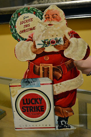 Lucky Strike Santa