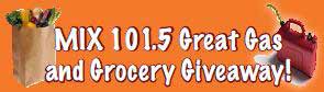 MIX's Gas & Grocery Giveaway