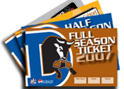 Durham Bulls Admission Cards