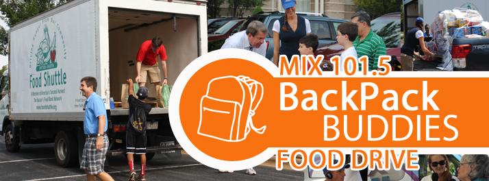 MIX 101.5's BackPack Buddies 2014