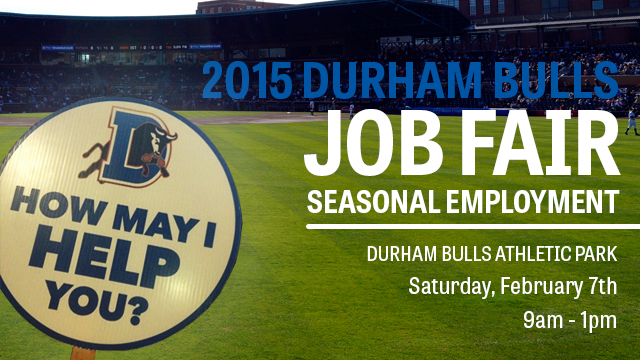 Durham Bulls Seasonal Job Fair