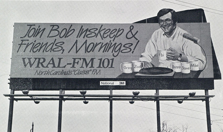 Billboard ad, 1986