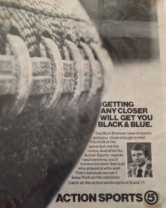 Newspaper ad circa 1980