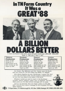 Publicity flyer, 1988