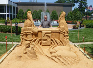 Bill Burch & WRAL Sand Desk