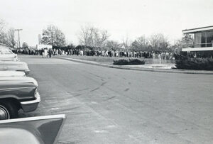 Crowds-outside-at-10th-anniversary-12-11-66--