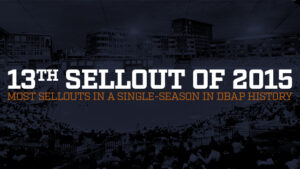 Durham Bulls Sell Out record