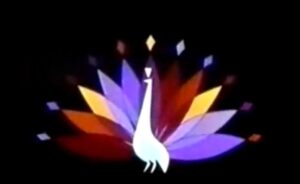 NBC peacock logo - open color