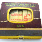 WRAL ABC matchbook