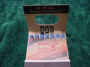 WRAL NBC matchbook