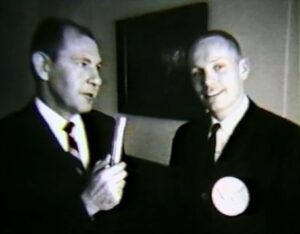Neil Armstrong & WRAL's Bill Armstrong