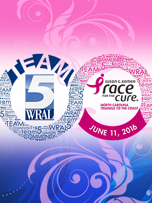 2016 Team WRAL at Komen Race for the Cure