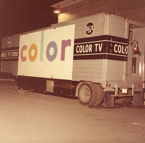 RCA Color production trailer