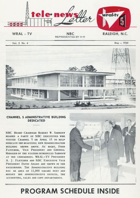 WRAL-TV Building Dedication