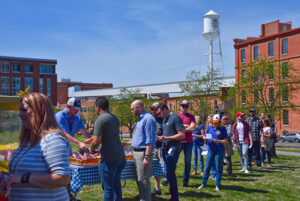 American Tobacco hosted an Opening Day event for tenants to celebrate the Durham Bulls 2017 Season Home Opener on Monday, April 10.