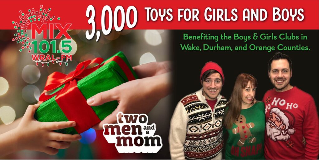 MIX 101.5 3,000 Toys For Girls and Boys