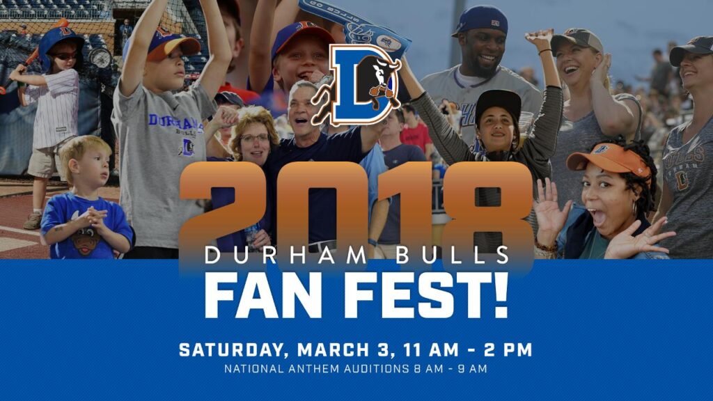 Durham Bulls Fan Fest, Anthem Auditions