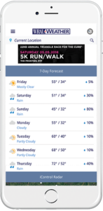 WRAL Weather App