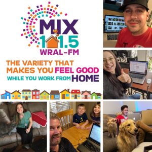 MIX 101.5 Work From Home Selfies