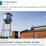 Rocky Mount Mills in Our State magazine