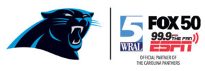 Carolina Panthers WRAL-TV FOX 50 99.9 The Fan
