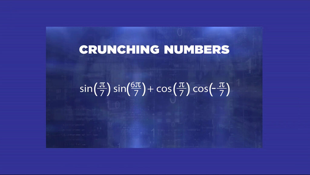 Brain Game Crunching Numbers
