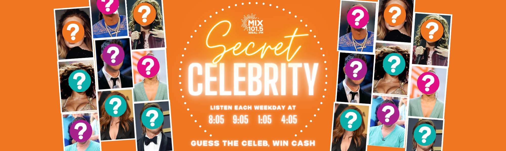 Guess Who is the Secret Celebrity to Win Free Money on MIX 101.5