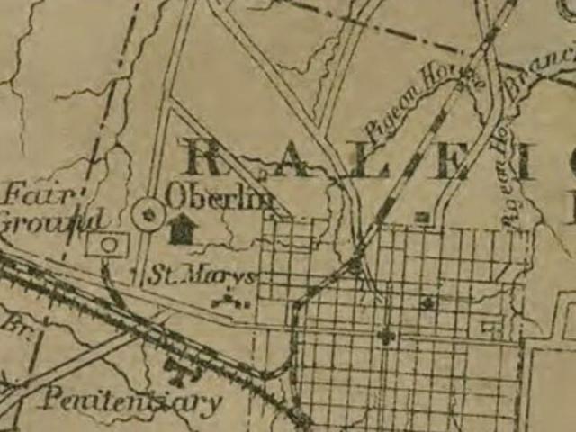 Oberlin map