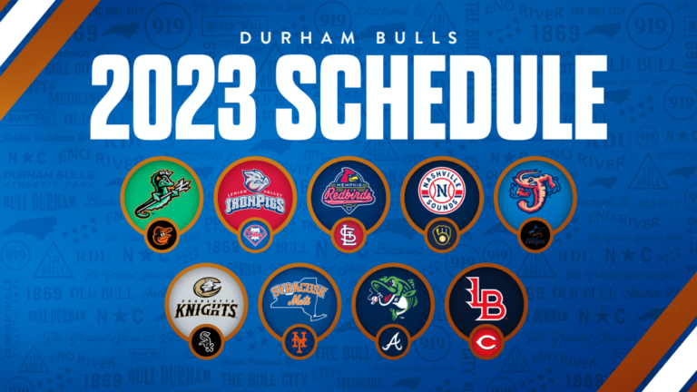 Durham Bulls Announce 2023 Schedule
