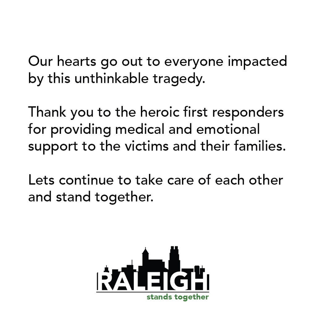 Raleigh Stands Together