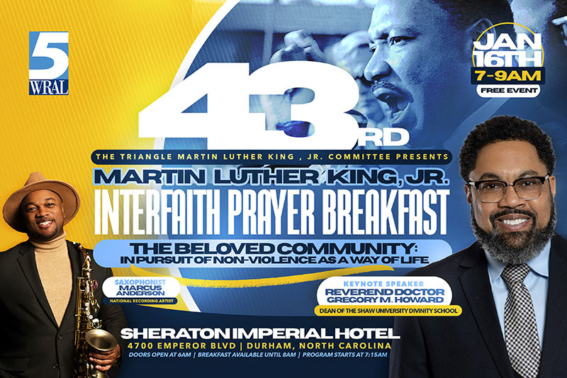 2023 Triangle Martin Luther King Jr Interfaith Prayer Breakfast