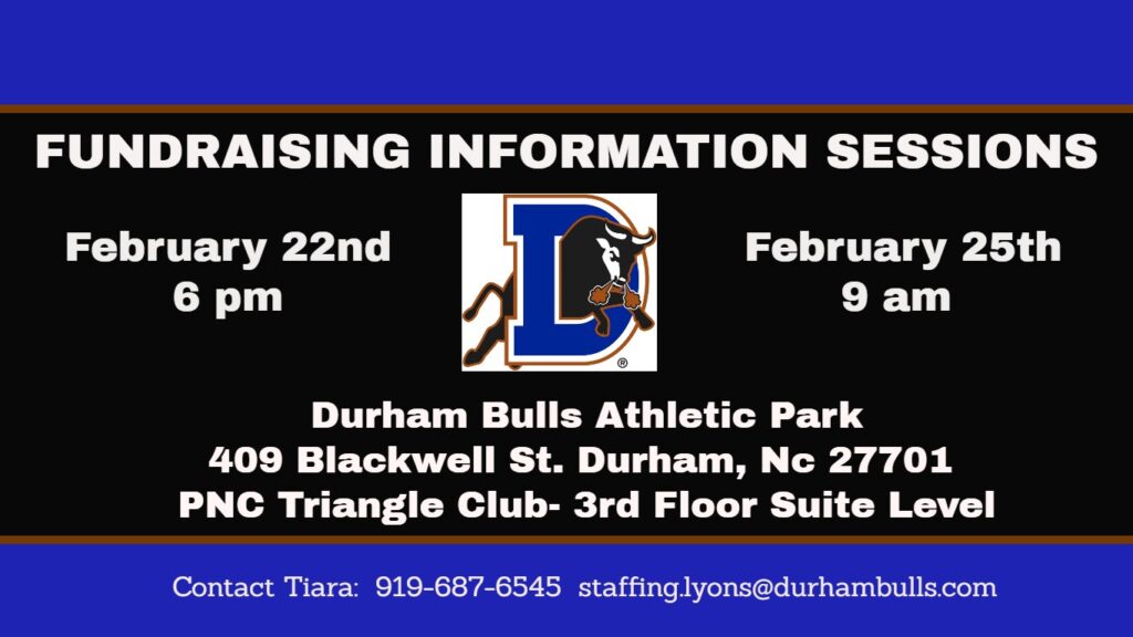 Durham Bulls Fundraising Information Sessions