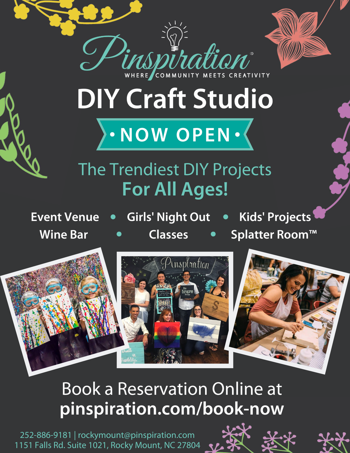 Pinspiration Now Open at Rocky Mount Mills Capitol Broadcasting Company