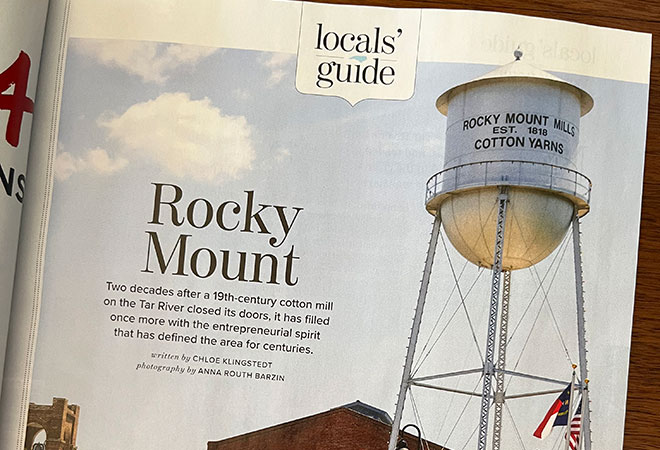 Our State Rocky Mount Mills feature