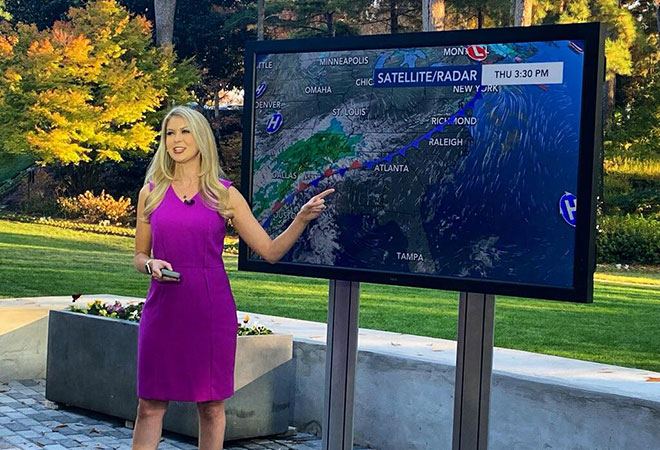 WRAL Weather Patio - Kat Campbell