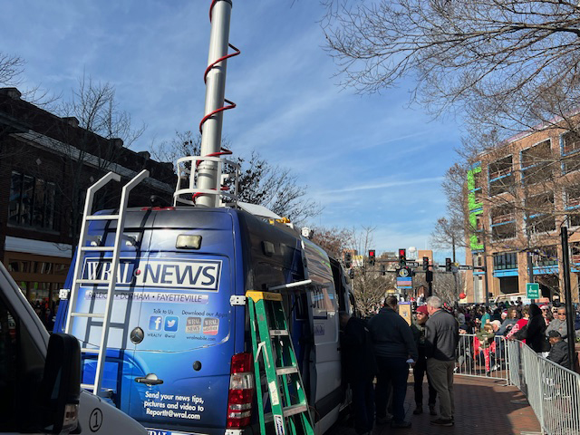 WRAL Live Broadcast of 2023 Durham Holiday Parade