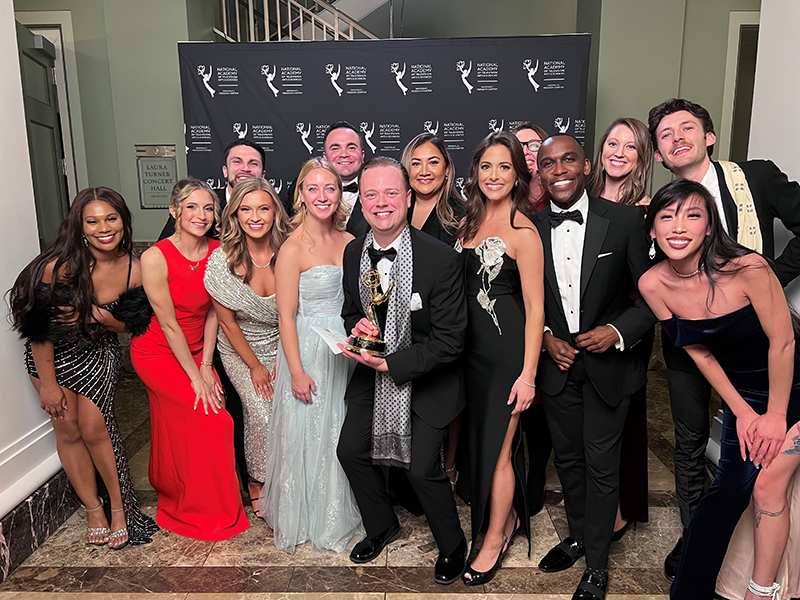 WRAL-TV Team at 2024 Regional Emmy Awards